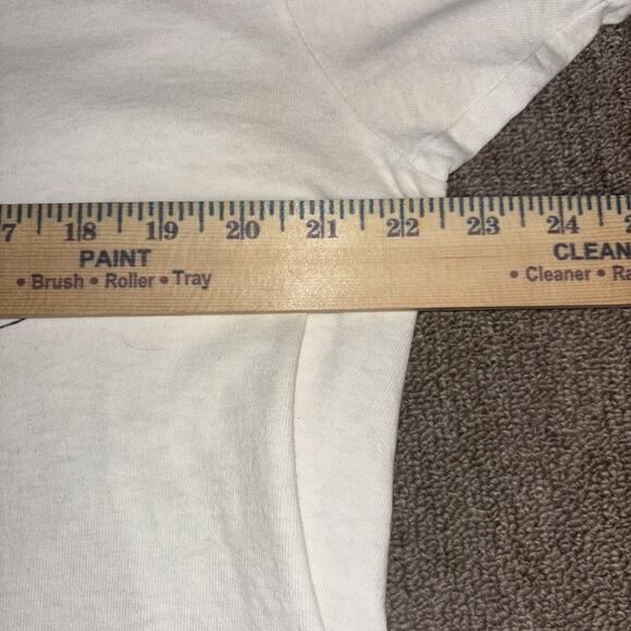 Vintage 1990 The Simpsons Homer Bart T-shirt Men’s Large Single Stitch White - Picture 7 of 8